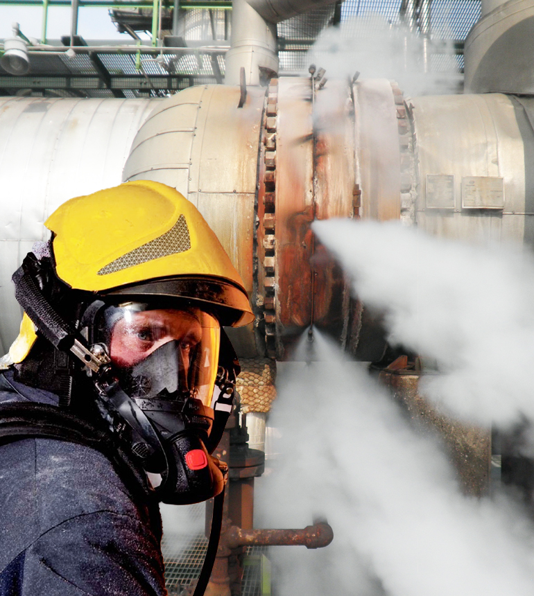 Eliminación de fugas de vapor