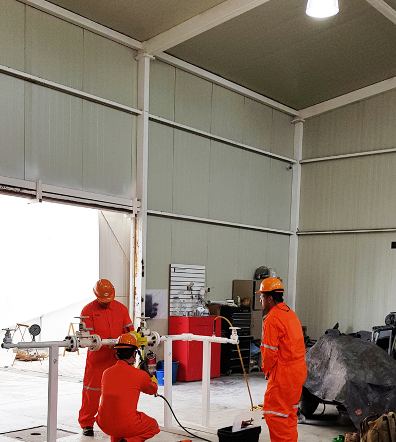 taller de trabajos y servicios de Mexoiloffshare